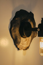 Load image into Gallery viewer, Ceramic Light / Round Black Raku
