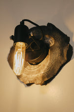 Load image into Gallery viewer, Ceramic Light / Round Black Raku

